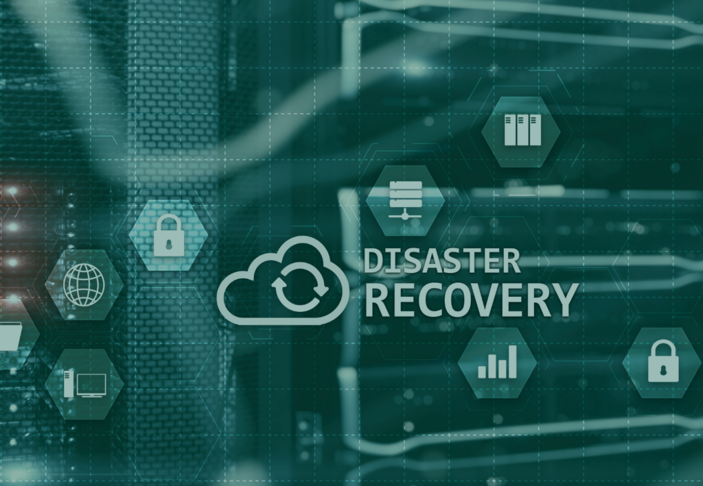 Image for 'A Guide to Recovering From Disaster' blog post, featuring business continuity planning, disaster recovery strategies, and insurance claims process.