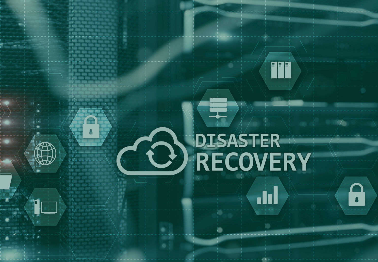 Image for 'A Guide to Recovering From Disaster' blog post, featuring business continuity planning, disaster recovery strategies, and insurance claims process.