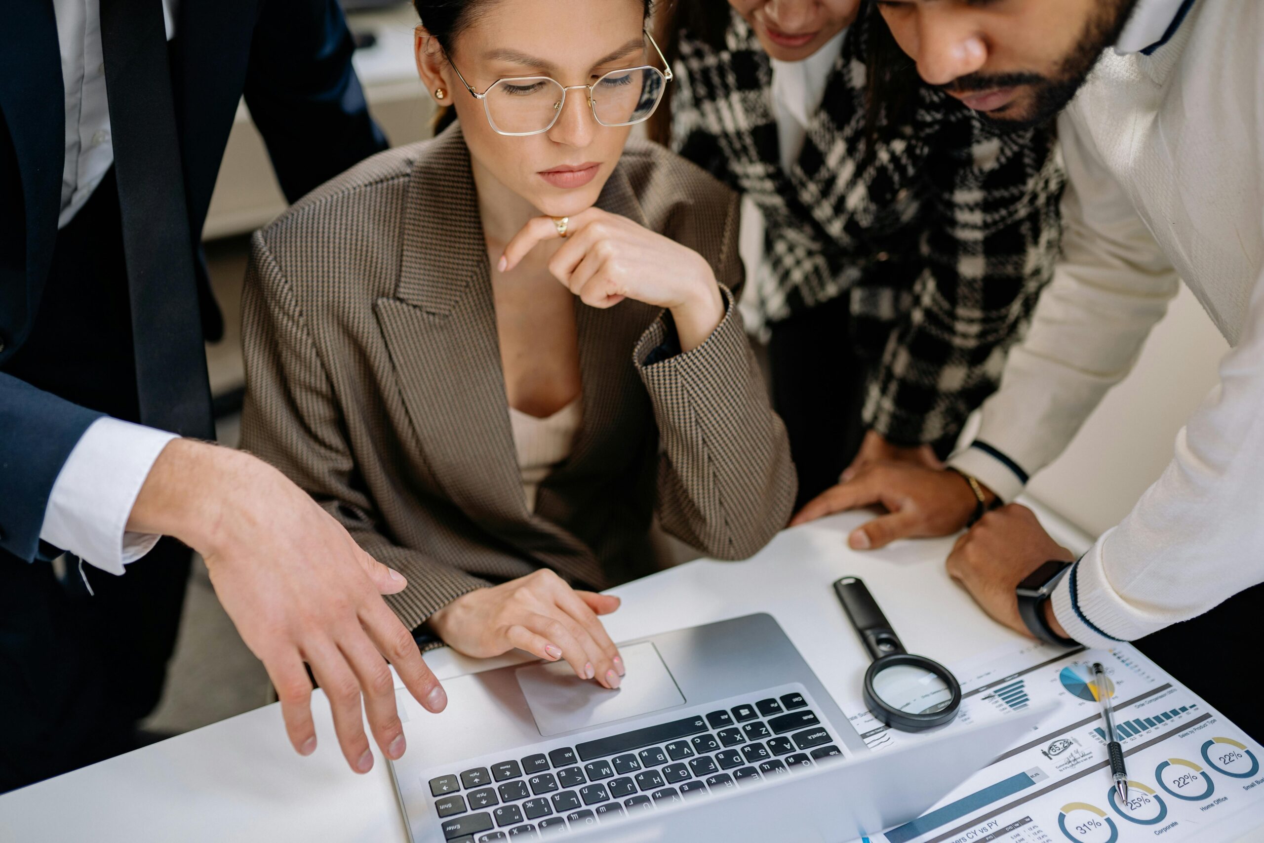 Pexels Yankrukov 7691727 - Business owner reviewing documents during insurance claim process Australia